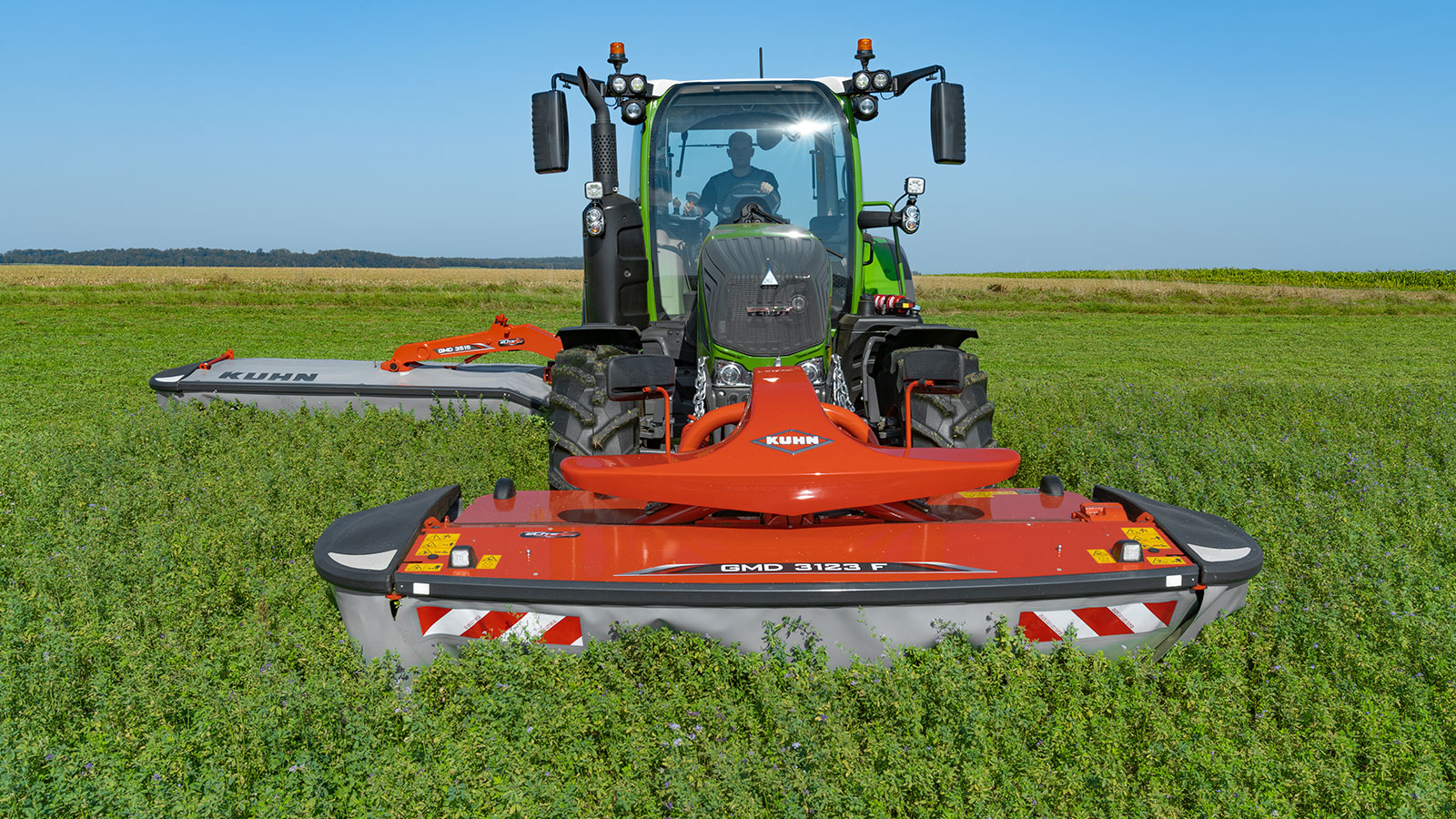 KUHN GMD 1023 F - lichte frontgedragen schijvenmaaier