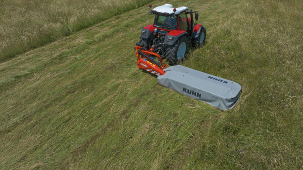 KUHN GMD 105 - aanbouw schijvenmaaier met verticale opklap