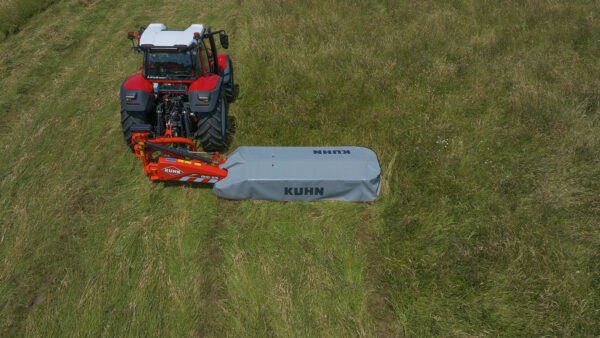 KUHN GMD 105 - aanbouw schijvenmaaier met verticale opklap