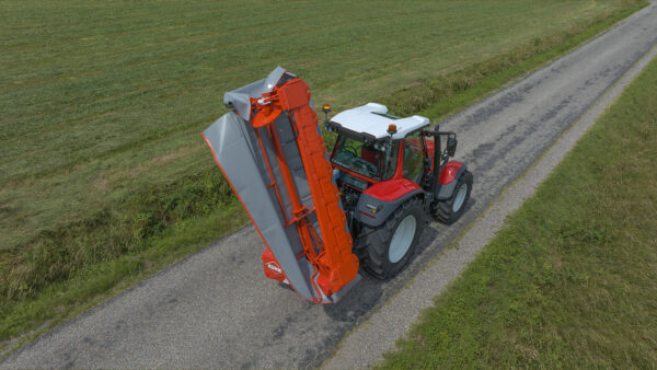 KUHN GMD 105 - aanbouw schijvenmaaier met verticale opklap