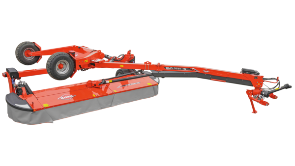 KUHN GMD 1051 TC - getrokken schijvenmaaier met centrale dissel