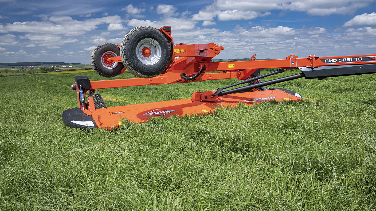KUHN GMD 1051 TC - getrokken schijvenmaaier met centrale dissel - Afbeelding 5