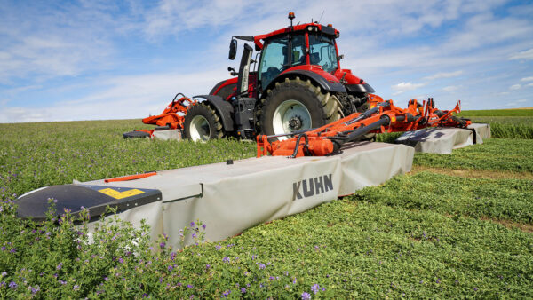 KUHN GMD 15030 - aanbouw schijvenmaaier van 14,50 meter