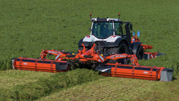 KUHN GMD 9530 RV - schijvenmaaier met zwadvormende vijzel