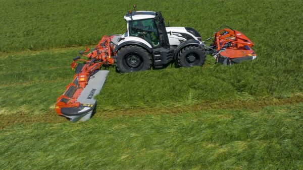 KUHN GMD 9530 RV - schijvenmaaier met zwadvormende vijzel