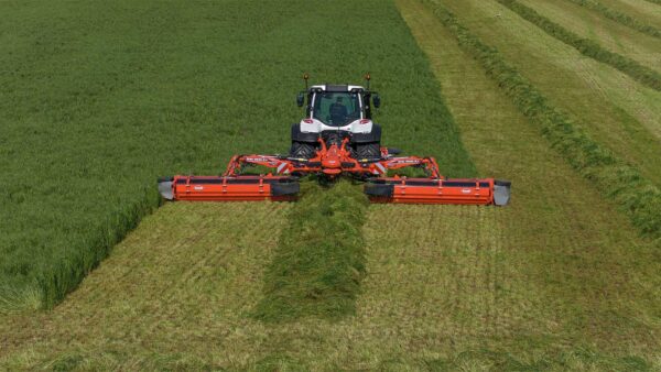 KUHN GMD 9530 RV - schijvenmaaier met zwadvormende vijzel