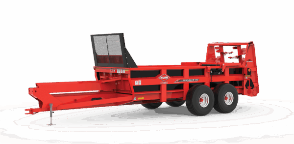 KUHN HP 140 ProPush - stalmeststrooier met hydraulische schuif