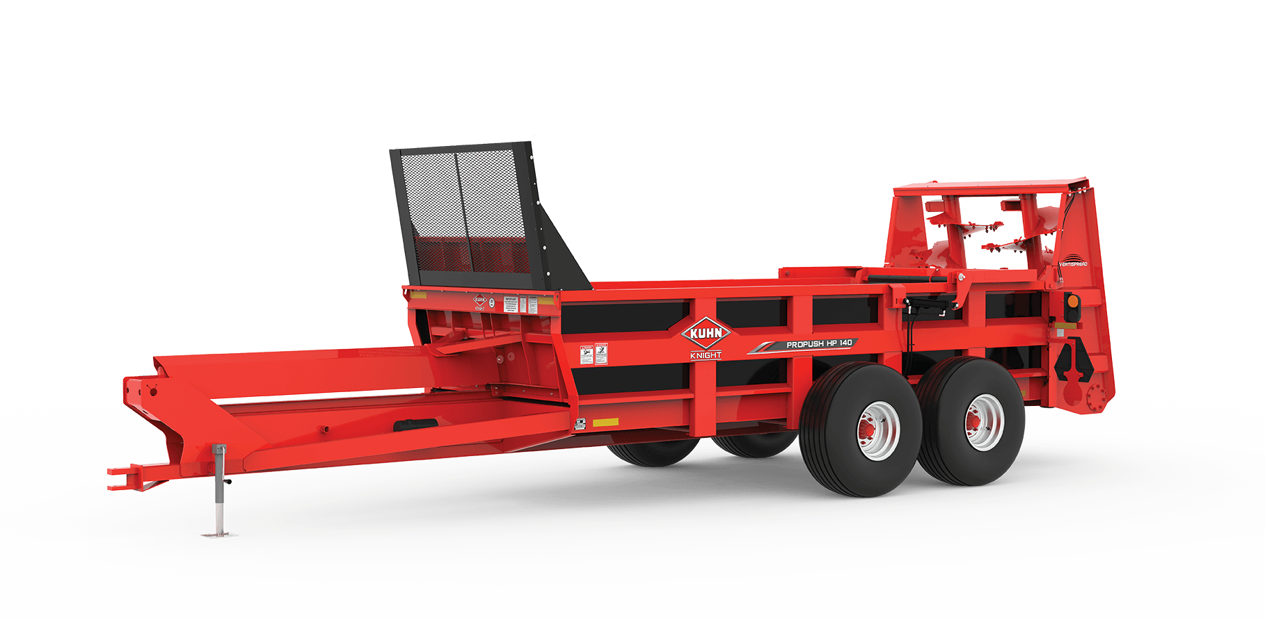 KUHN HP 140 ProPush - stalmeststrooier met hydraulische schuif - Afbeelding 2