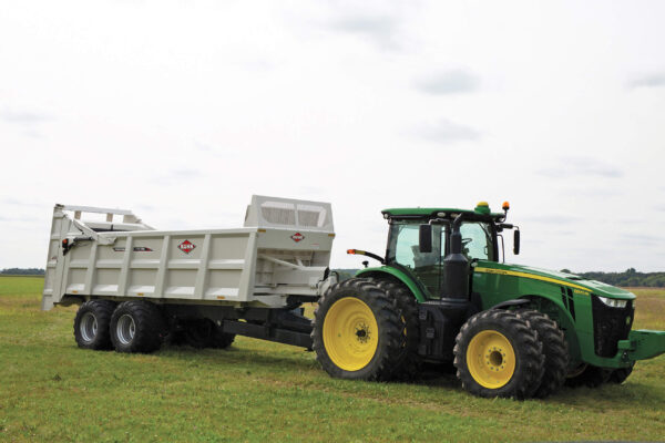 KUHN HPX 195 ProPush - stalmeststrooier met grote capaciteit