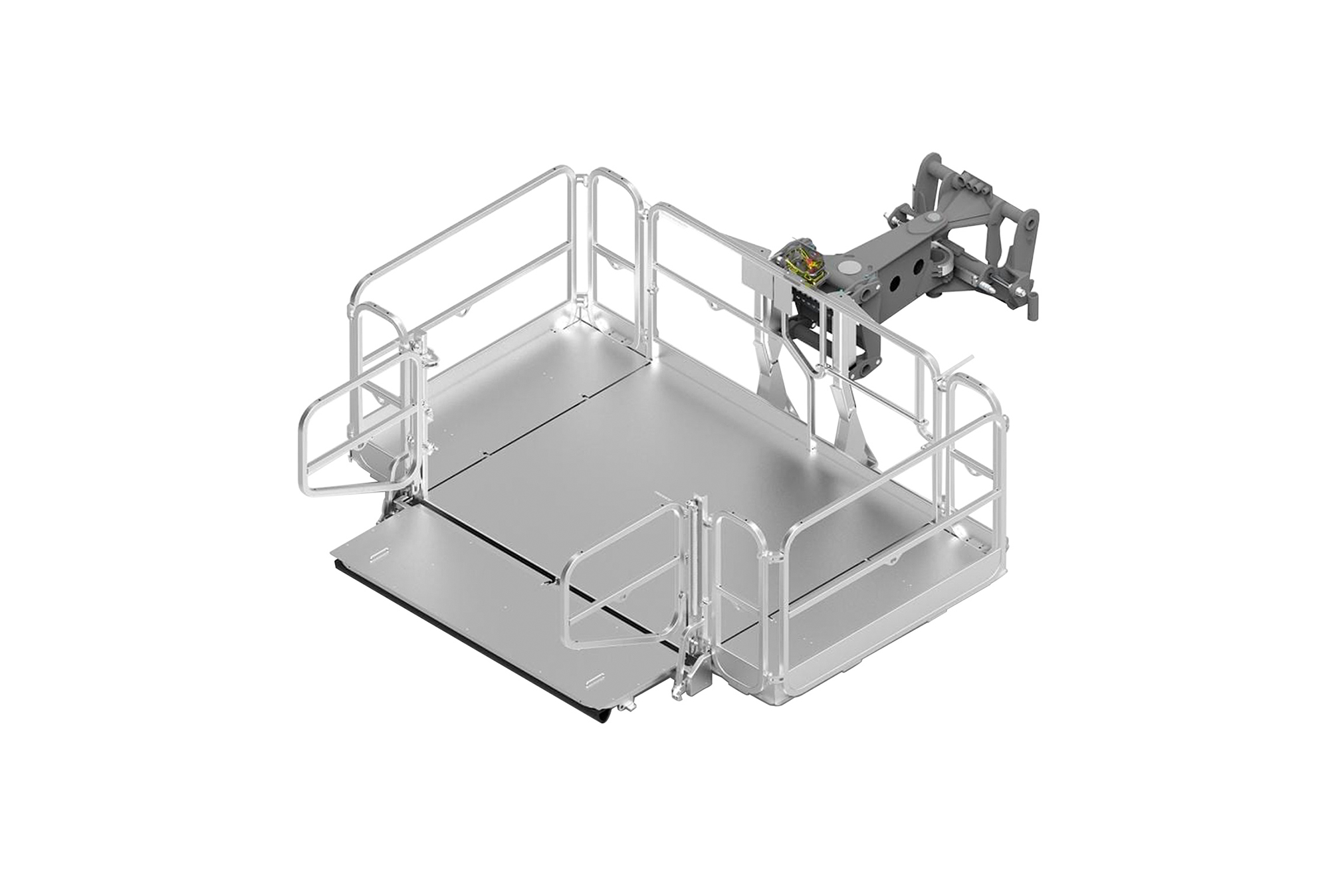 Bobcat Werkplatform, uitschuifbaar, voor dakdekkers