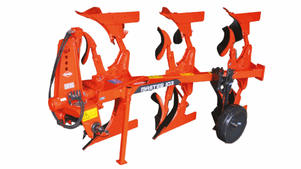 KUHN MASTER 103 - aanbouw wentelploeg voor kleinere tractoren