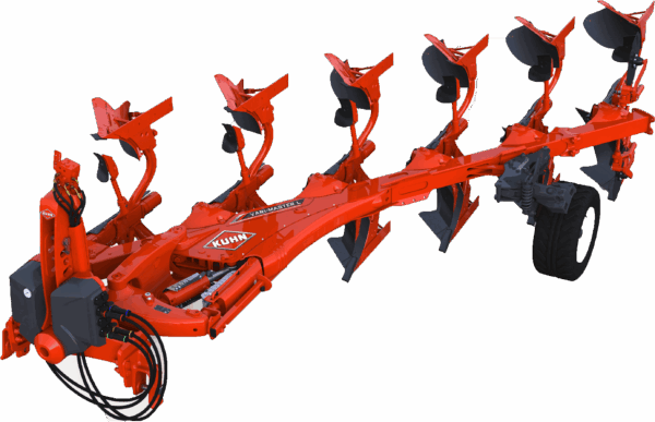 KUHN MASTER L - aanbouw wentelploeg