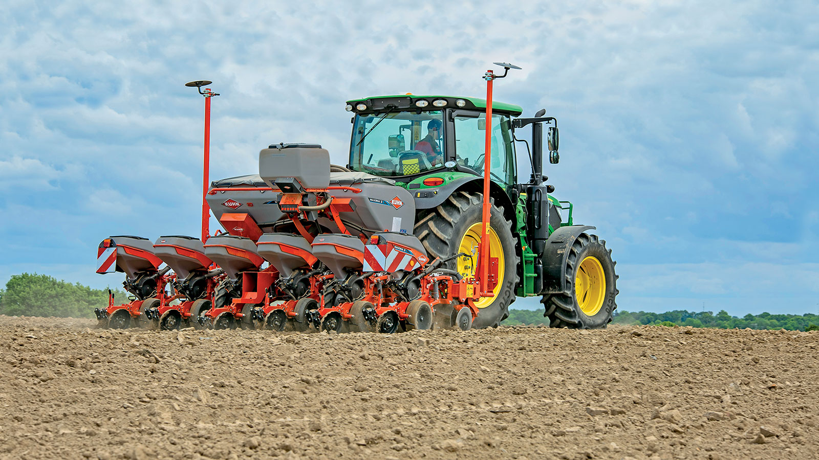KUHN MAXIMA 3 - pneumatische precisiezaaibalk