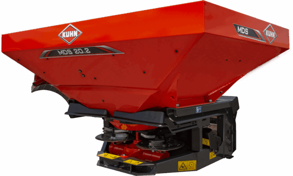 KUHN MDS .2 - compacte aanbouw kunstmeststrooier