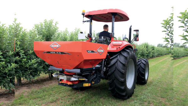 KUHN MDS .2 - compacte aanbouw kunstmeststrooier