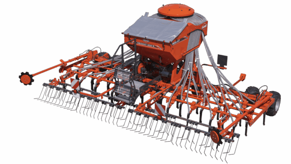 KUHN MEGANT - aanbouw tandzaaimachine voor min-till