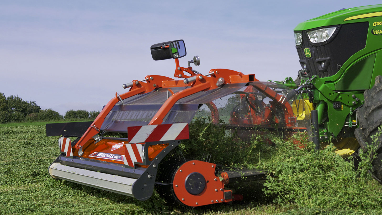 KUHN MERGE MAXX 442 F - frontgedragen bandhark