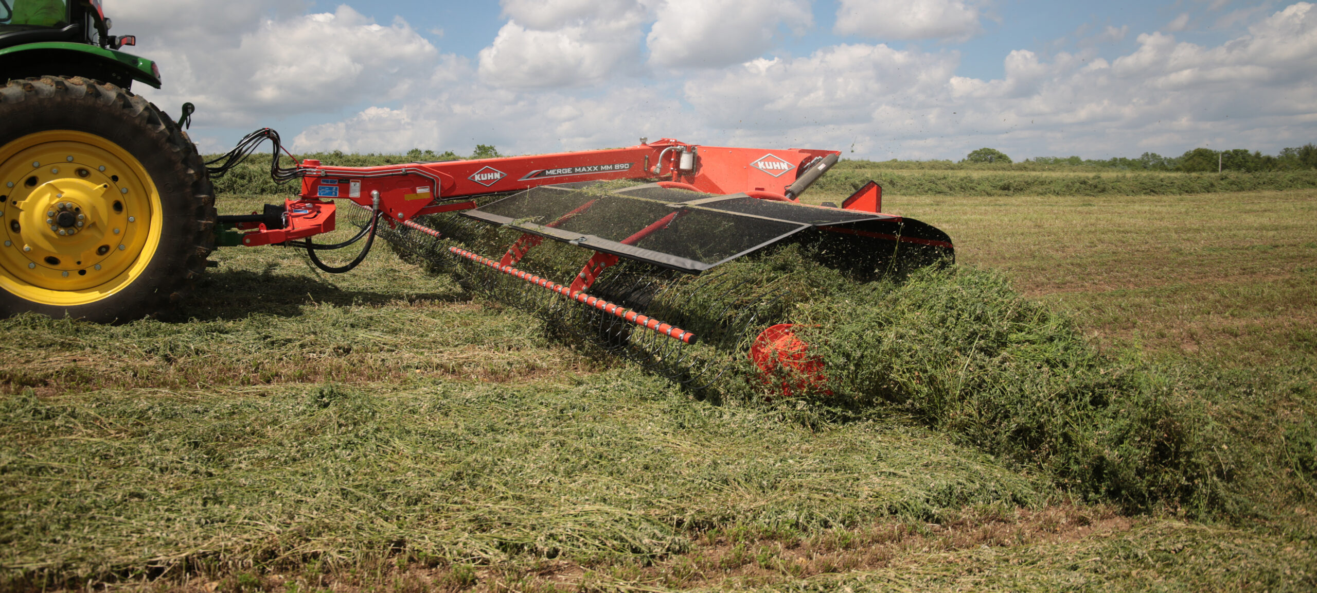 KUHN MERGE MAXX 701 / 890 - bandhark - Afbeelding 3