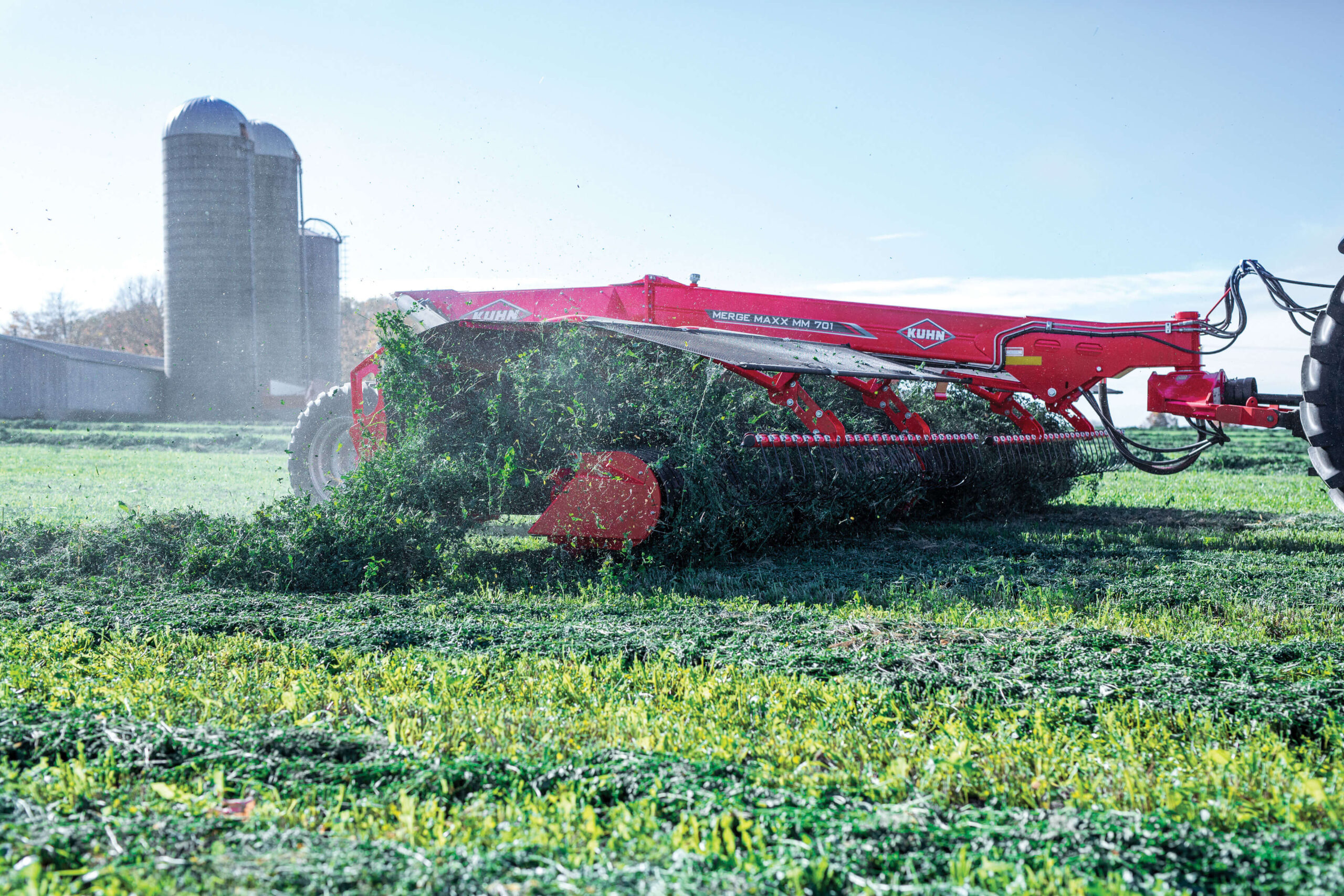 KUHN MERGE MAXX 701 / 890 - bandhark - Afbeelding 4