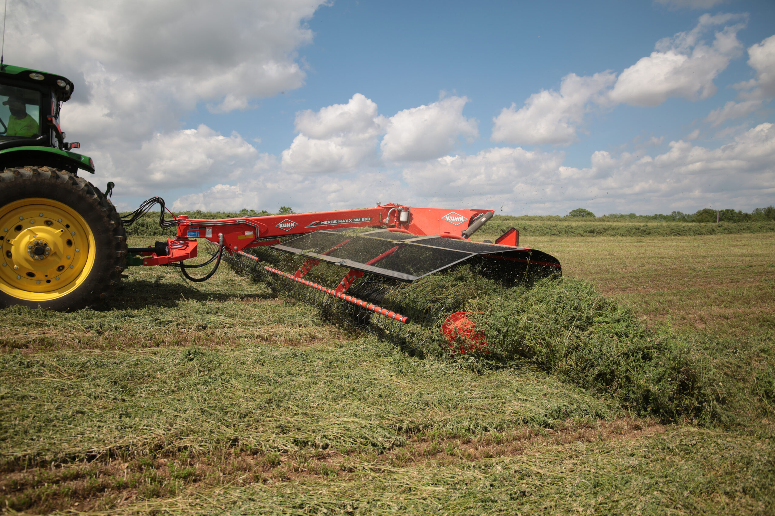 KUHN MERGE MAXX 701 / 890 - bandhark - Afbeelding 9