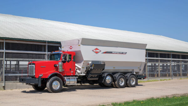 KUHN PF 100 ProFeed - voerdoseerbak met grote capaciteit
