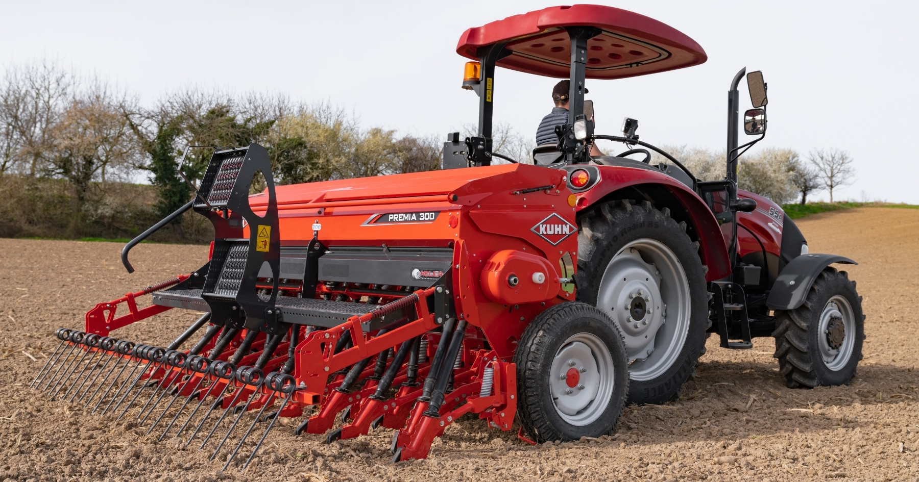 KUHN PREMIA - aanbouw mechanische zaaimachine