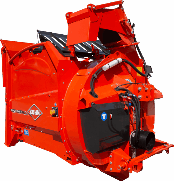 KUHN PRIMOR 2060 H - aanbouw stroblazer met hydraulische scheider
