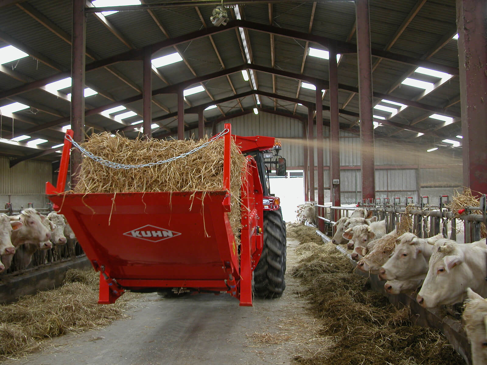 KUHN PRIMOR 2060 H - aanbouw stroblazer met hydraulische scheider - Afbeelding 3