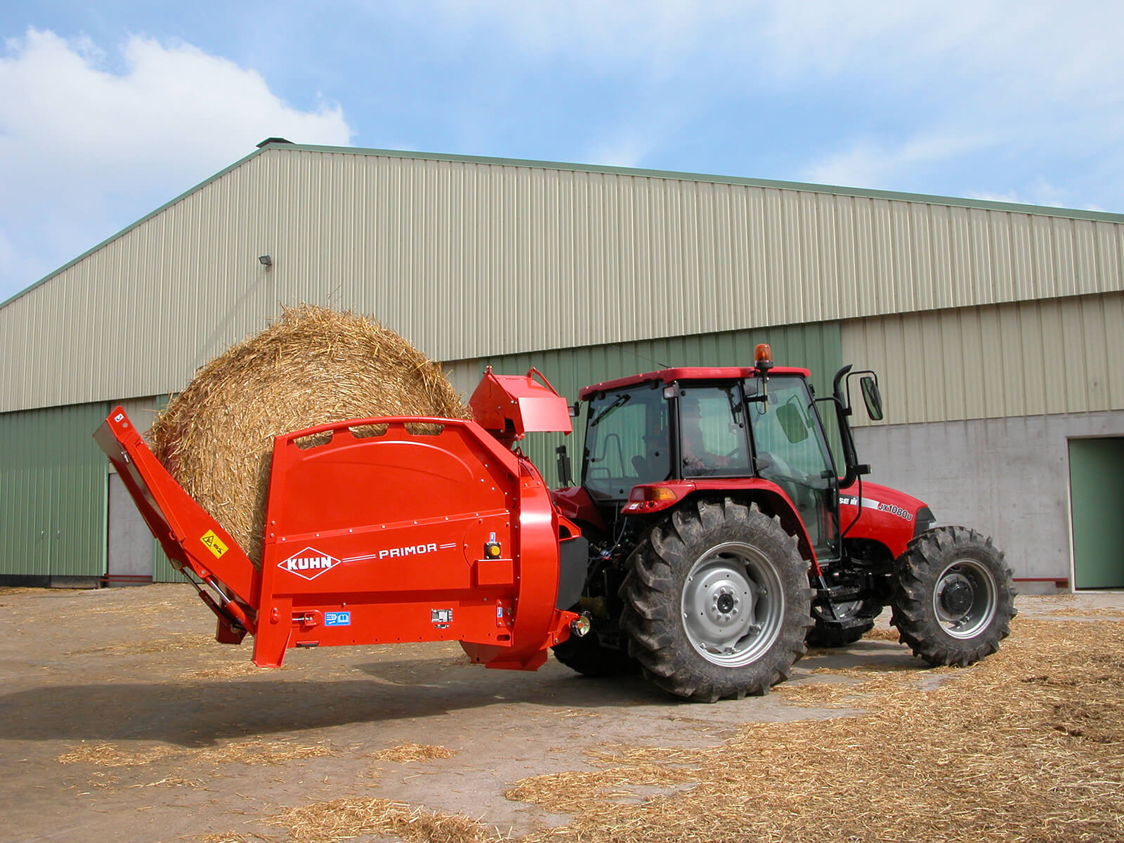 KUHN PRIMOR 2060 H - aanbouw stroblazer met hydraulische scheider - Afbeelding 4