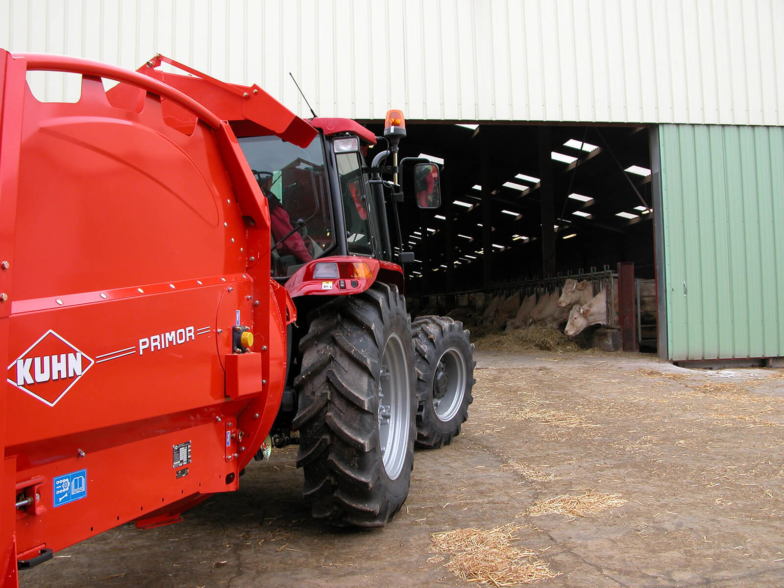 KUHN PRIMOR 2060 H - aanbouw stroblazer met hydraulische scheider - Afbeelding 6