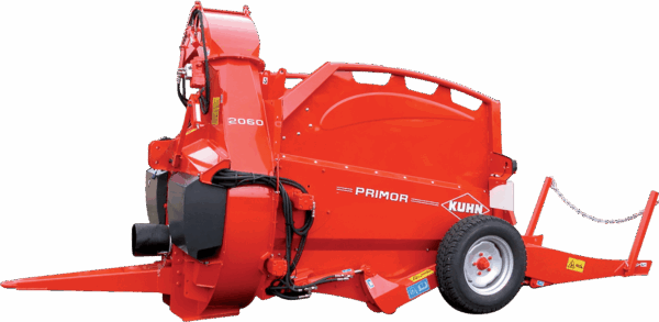 KUHN PRIMOR 2060 H - halfgedragen stroblazer met hydraulische scheider