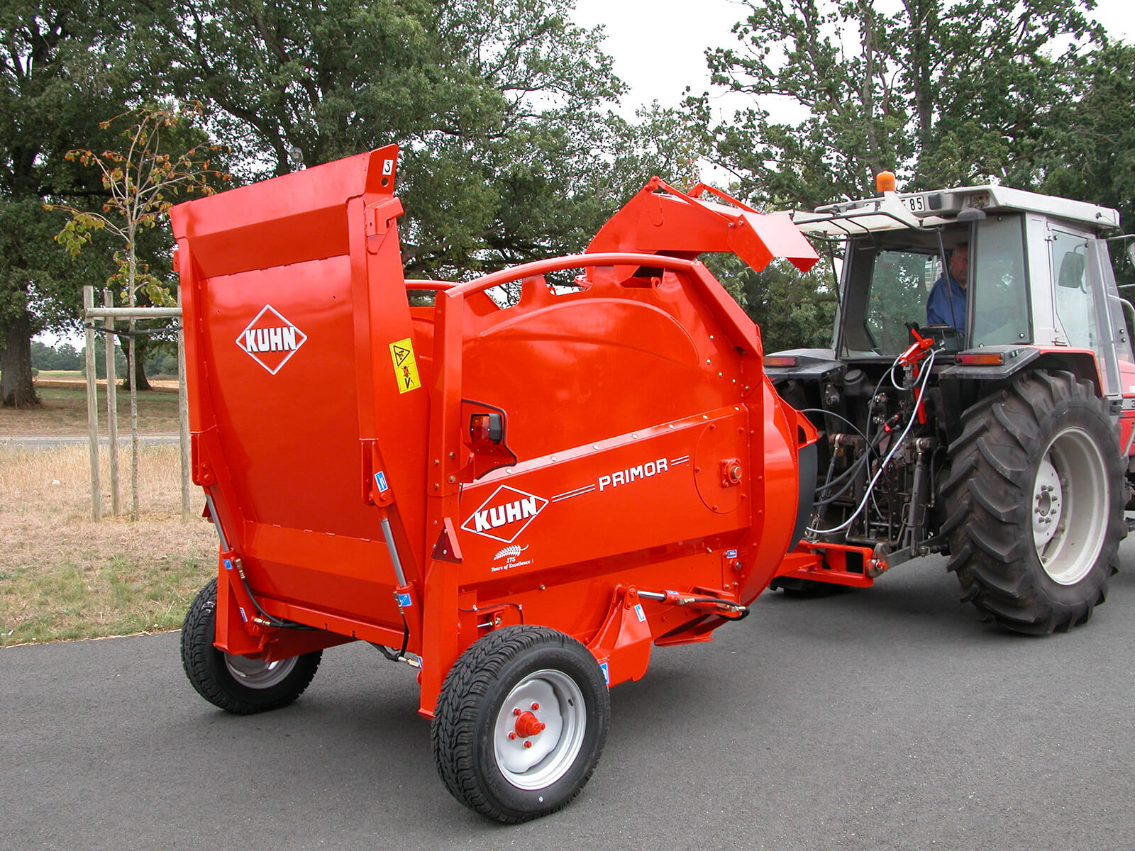 KUHN PRIMOR 2060 H - halfgedragen stroblazer met hydraulische scheider - Afbeelding 6