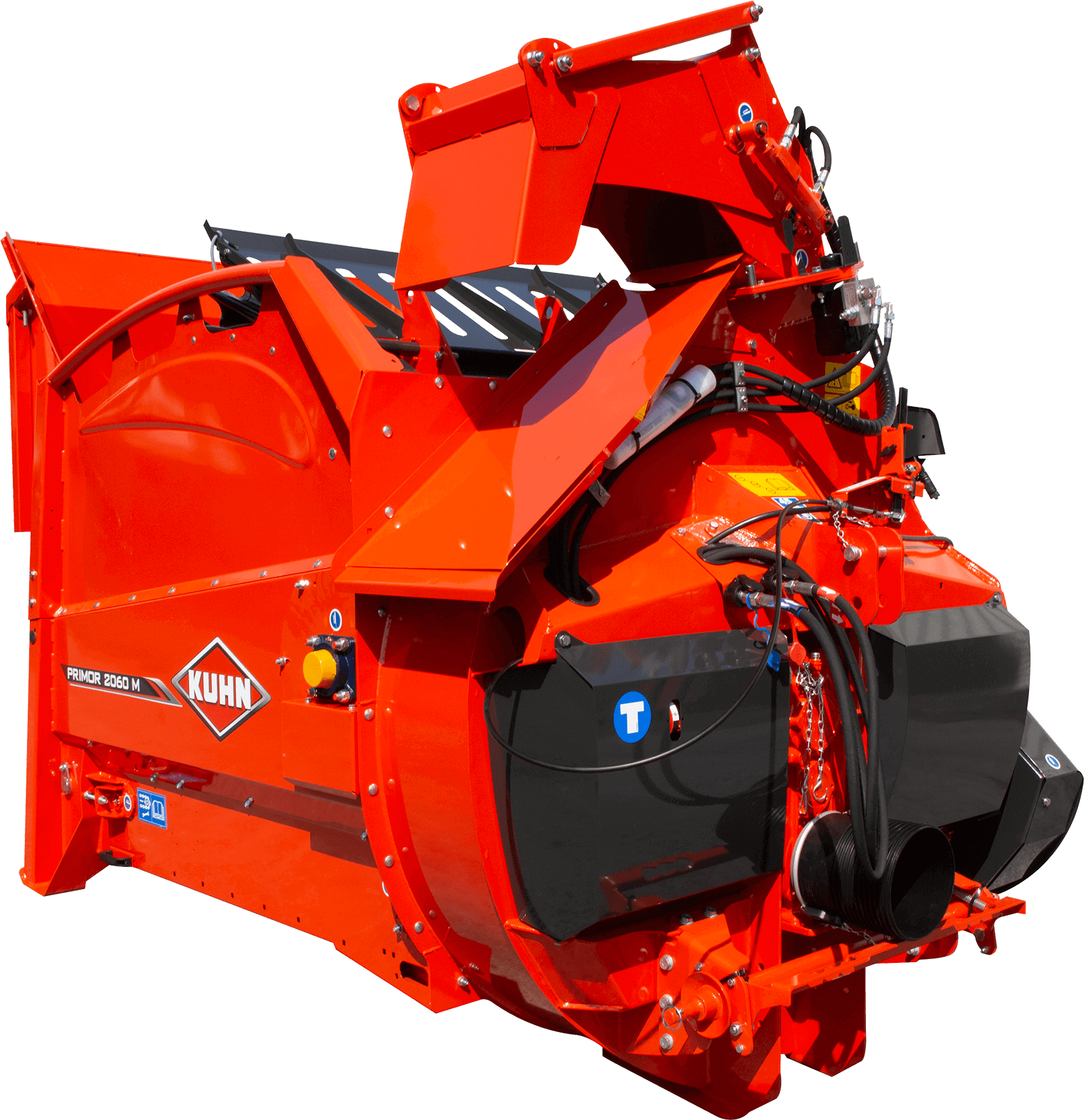 KUHN PRIMOR 2060 M - aanbouw stroblazer en voerverdeler - Afbeelding 2