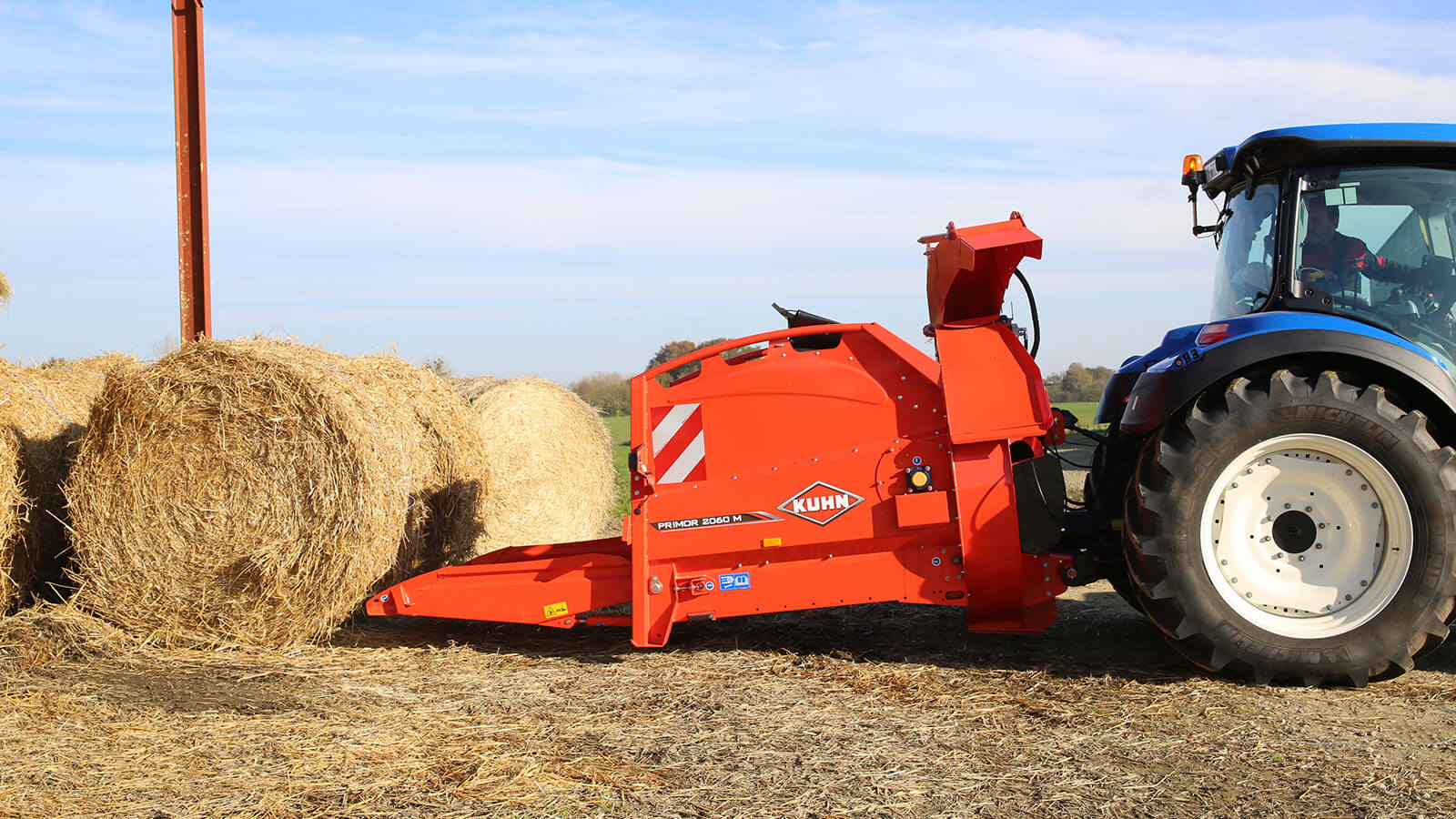 KUHN PRIMOR 2060 M - aanbouw stroblazer en voerverdeler - Afbeelding 5