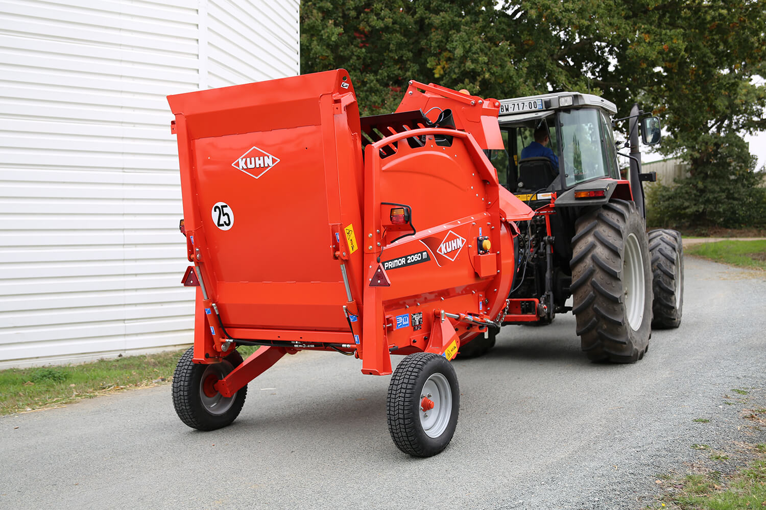 KUHN PRIMOR 2060 M - halfgedragen stroblazer en voerverdeler - Afbeelding 5