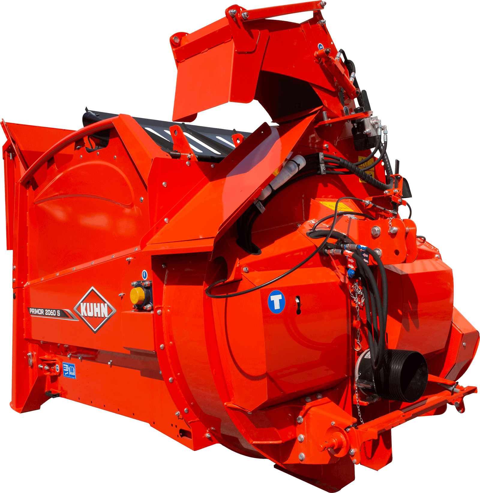 KUHN PRIMOR 2060 S - aanbouw stroblazer en voerverdeler - Afbeelding 2