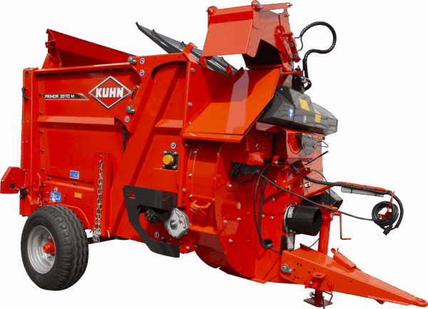 KUHN PRIMOR 3570 M - getrokken stroblazer en voerverdeler