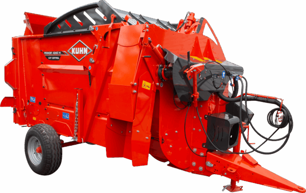 KUHN PRIMOR 4260 M CUT CONTROL - stroblazer en voerverdeler met snijsysteem
