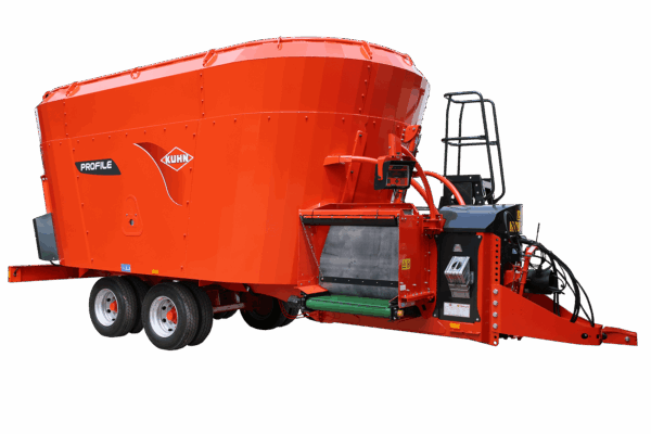 KUHN PROFILE 2 CL - voermengwagen met twee vijzels en dwarsband