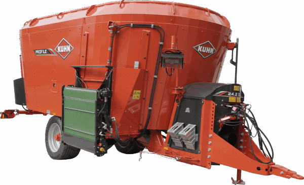 KUHN PROFILE 2 DL - voermengwagen met twee vijzels en zijverdeling