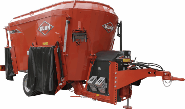 KUHN PROFILE 2 DS - compacte voermengwagen met twee vijzels en zijverdeling