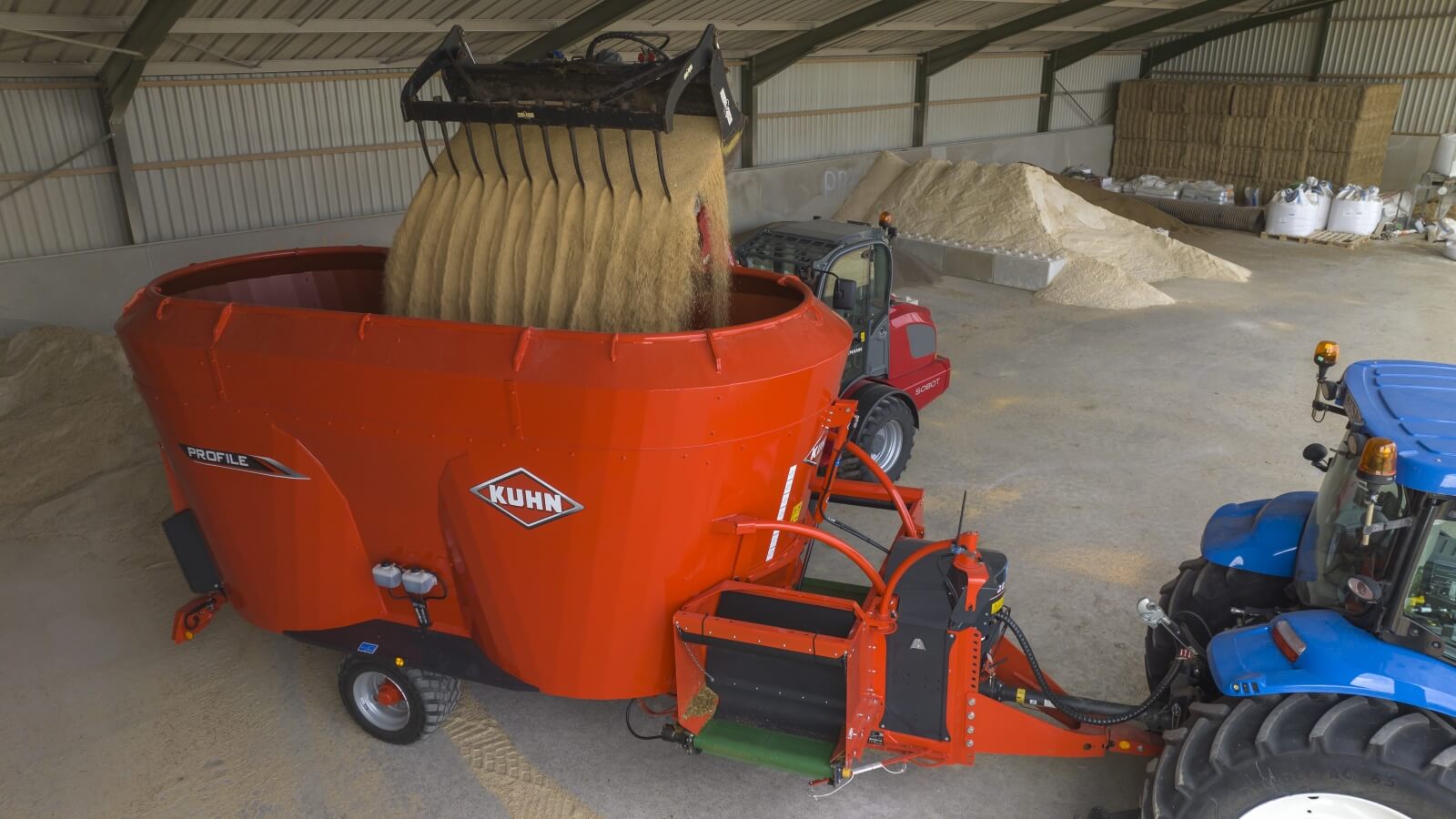 KUHN PROFILE 2 M - voermengwagen met twee vijzels - Afbeelding 6