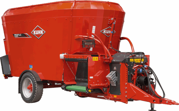 KUHN PROFILE CROSSMIX 2 CS - lage voermengwagen met twee vijzels