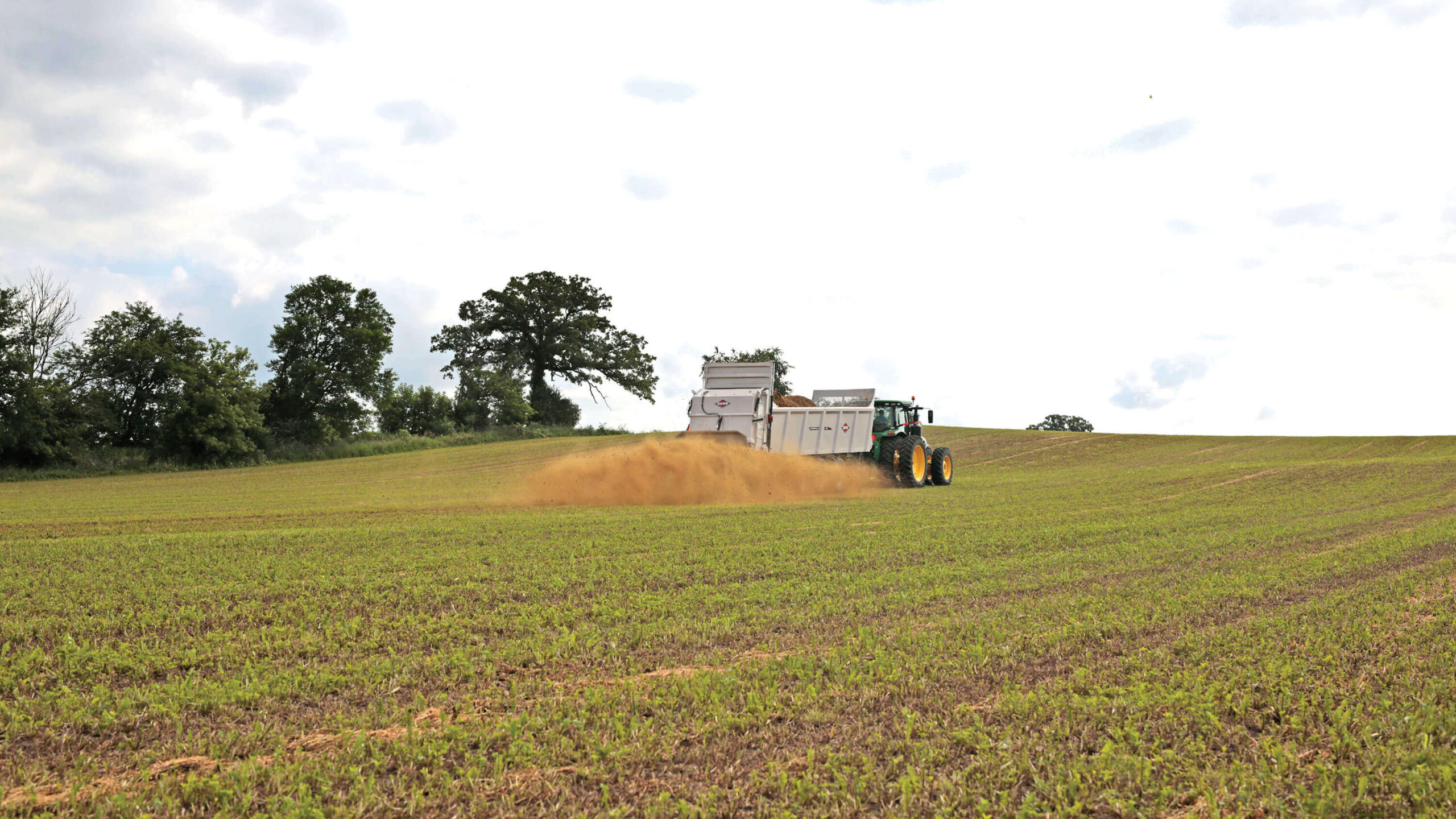 KUHN PXL 100 ProSpread - stalmeststrooier met grote capaciteit