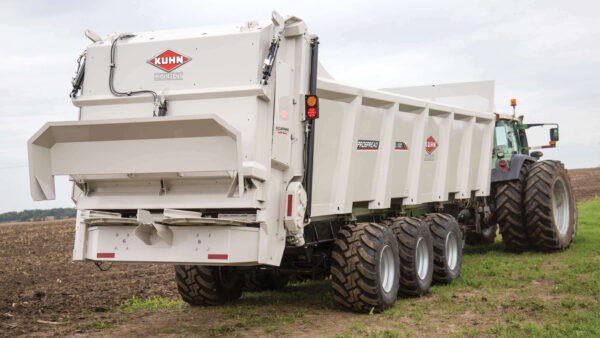 KUHN PXL 100 ProSpread - stalmeststrooier met grote capaciteit