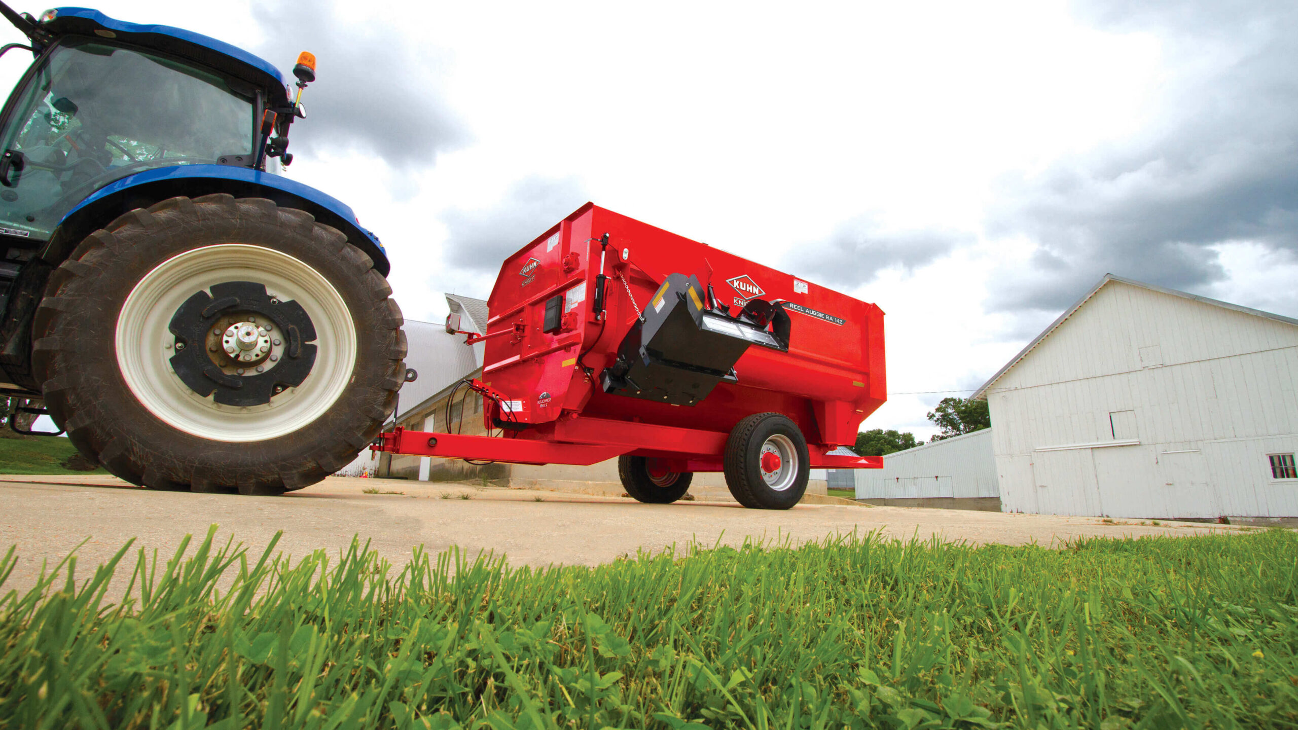 KUHN RA 136 / 142 Reel Auggie - haspelvoermengwagen - Afbeelding 13