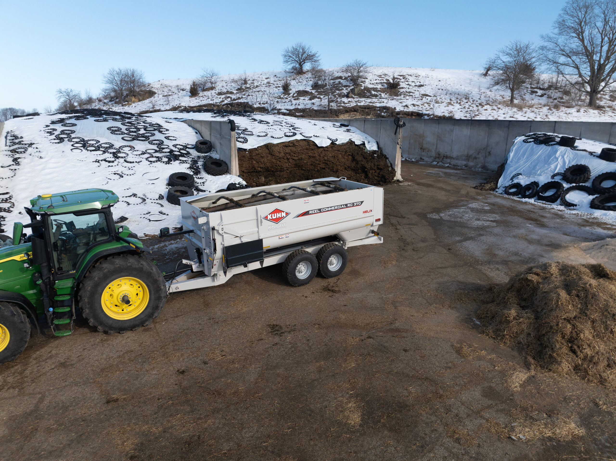 KUHN RC 300 - commerciële haspelvoermengwagen - Afbeelding 5