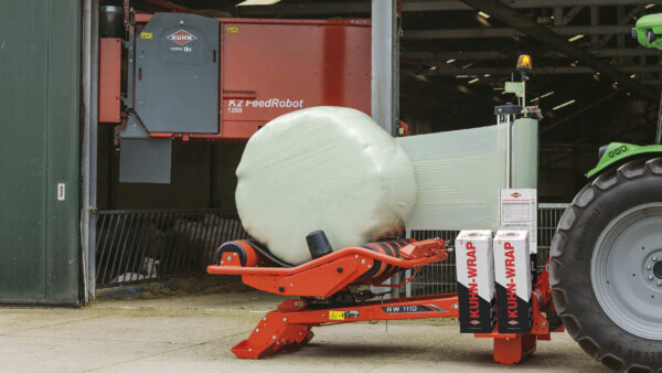 KUHN RW 1110 - aanbouw balenwikkelaar