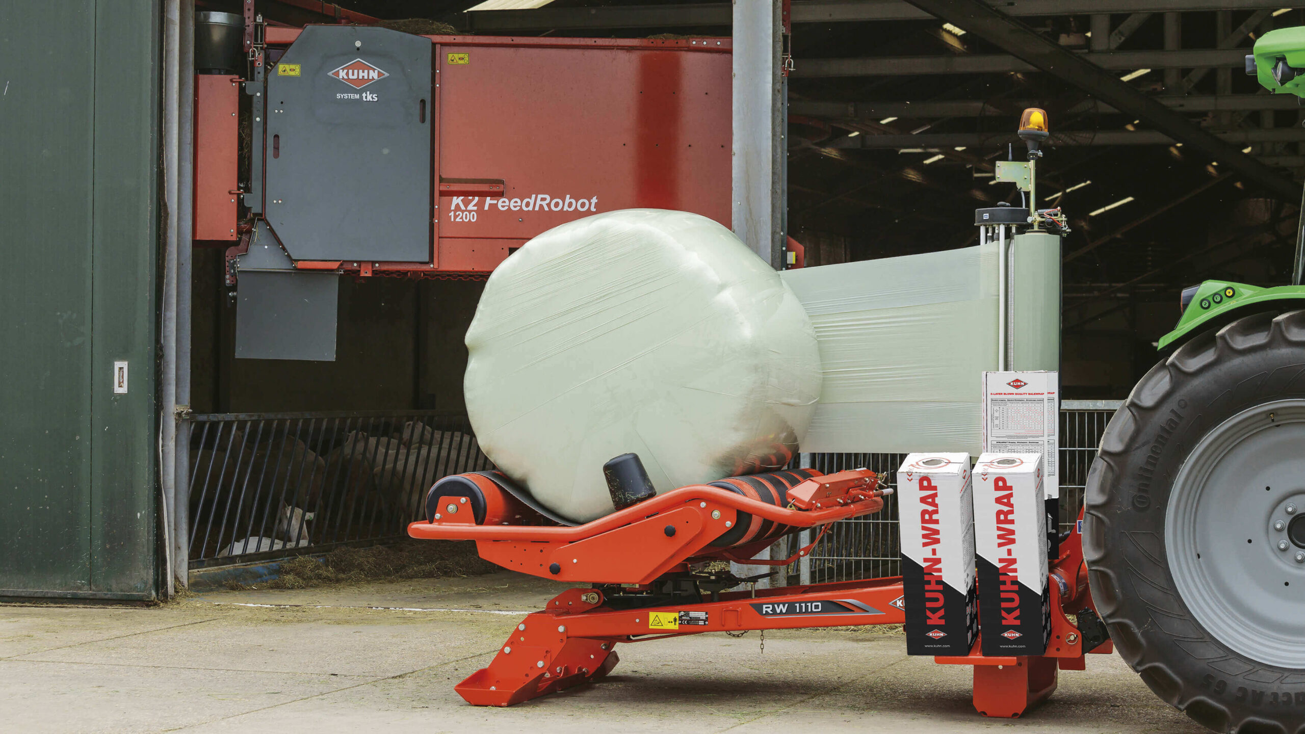 KUHN RW 1110 - aanbouw balenwikkelaar - Afbeelding 4
