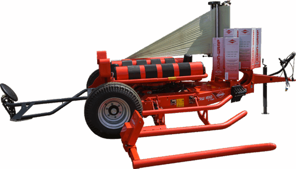 KUHN RW 1410 / 1610 - getrokken zelfladende balenwikkelaar
